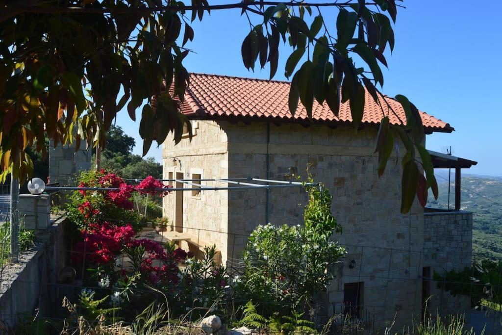 Vasiliki'S Residence Amazing View 키사모스 외부 사진