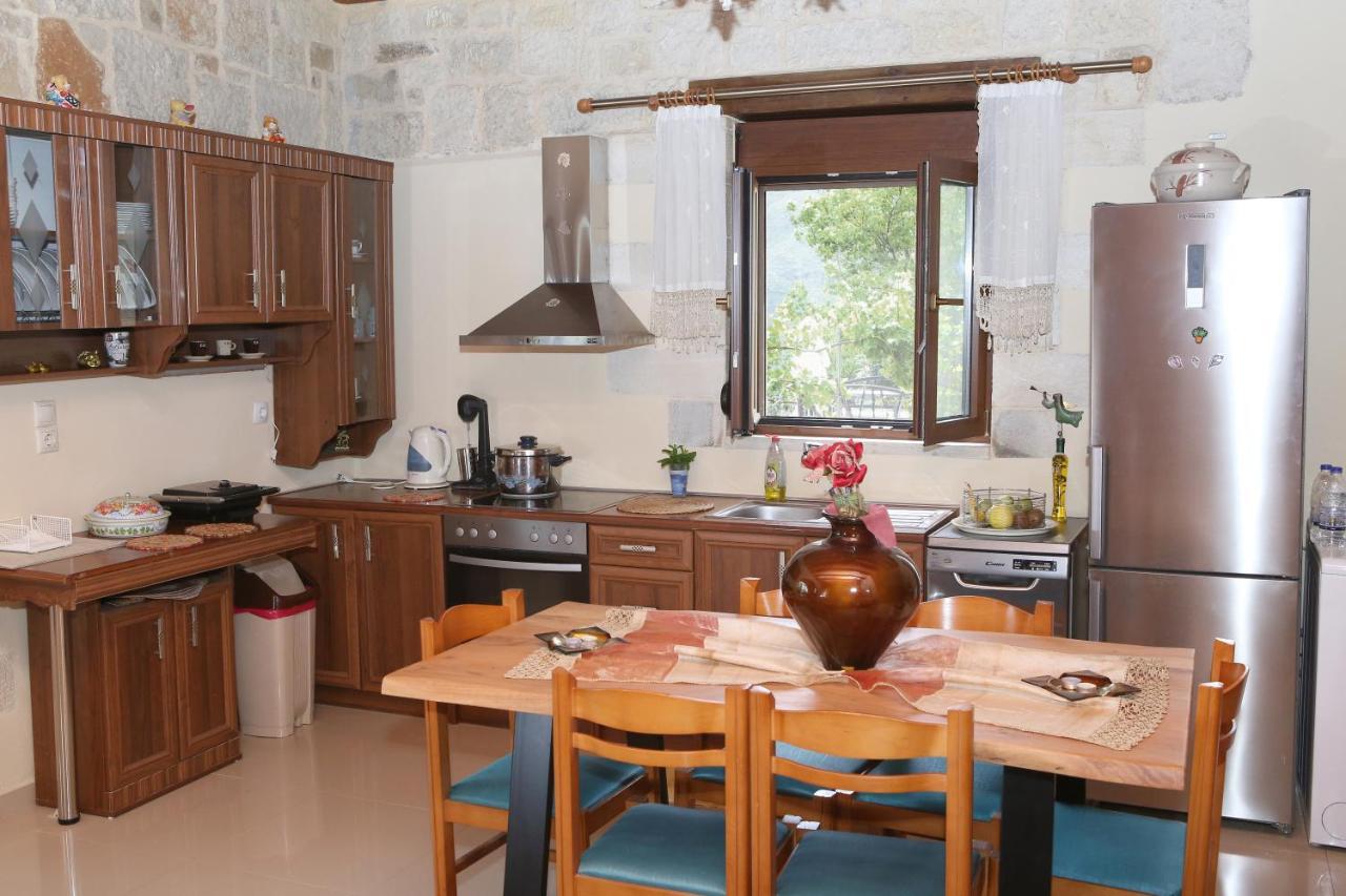 Vasiliki'S Residence Amazing View 키사모스 외부 사진