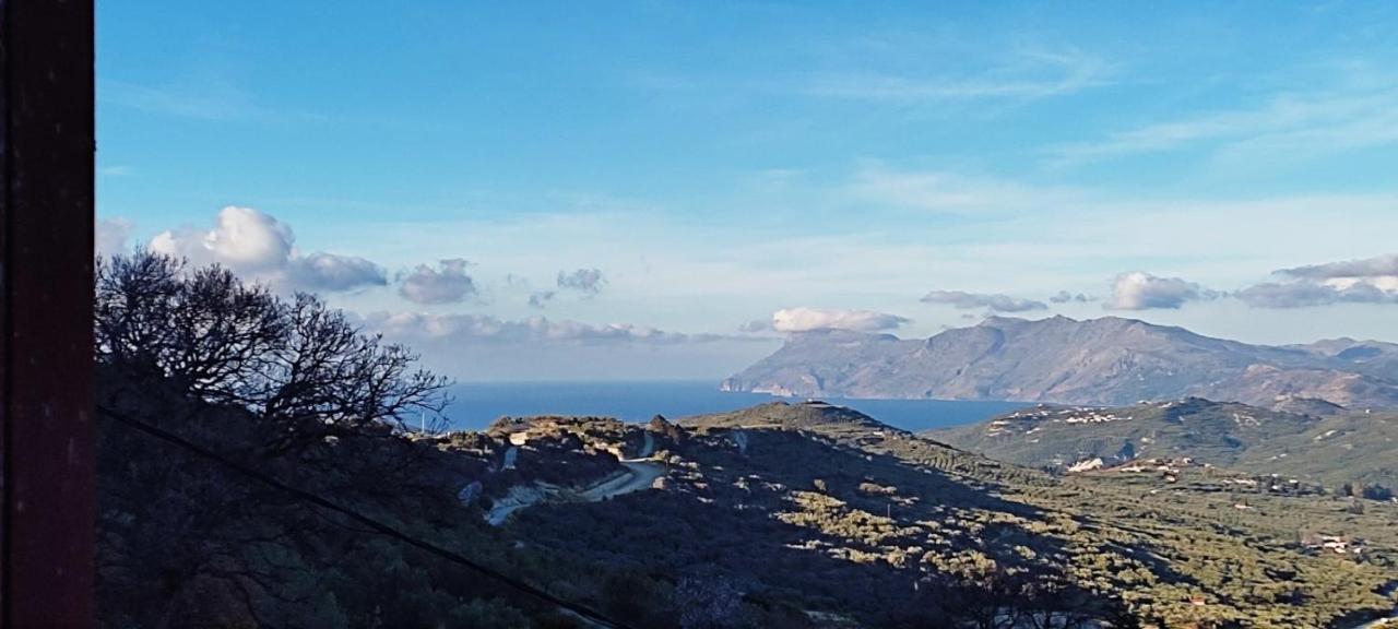Vasiliki'S Residence Amazing View 키사모스 외부 사진