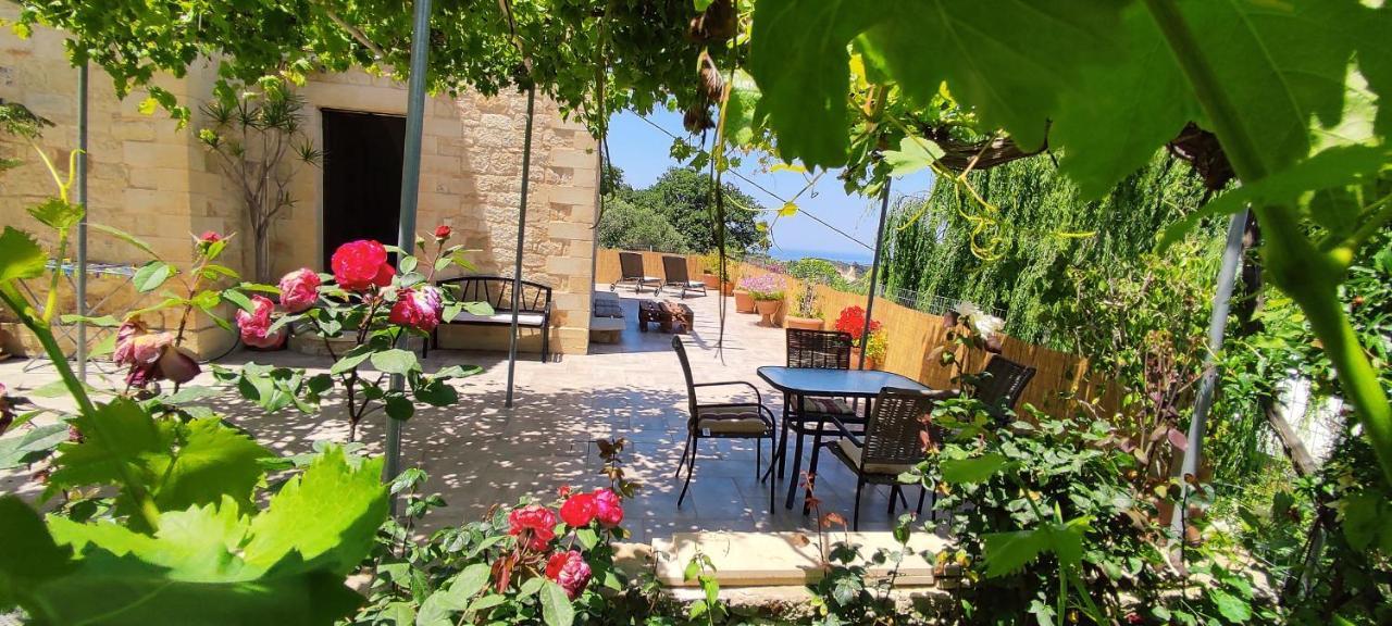 Vasiliki'S Residence Amazing View 키사모스 외부 사진