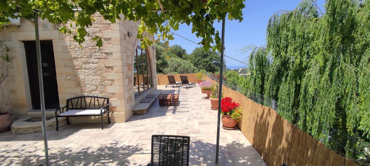 Vasiliki'S Residence Amazing View 키사모스 외부 사진
