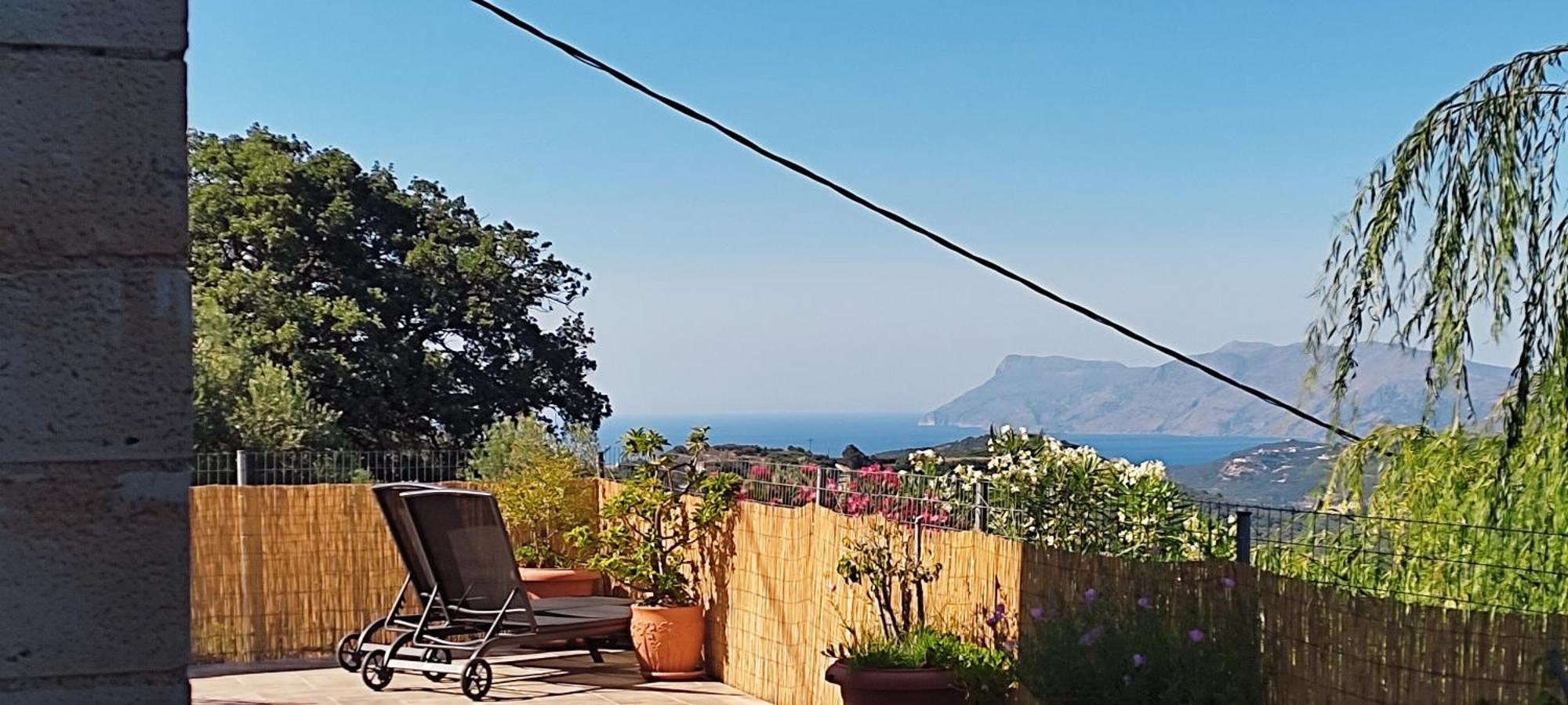 Vasiliki'S Residence Amazing View 키사모스 외부 사진