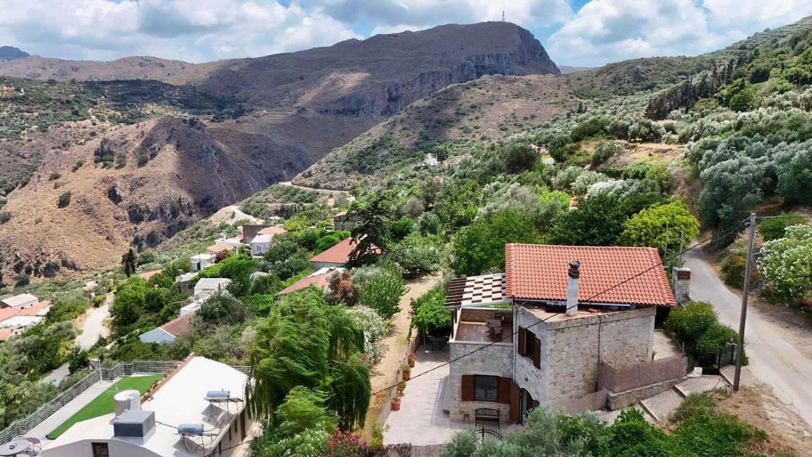 Vasiliki'S Residence Amazing View 키사모스 외부 사진