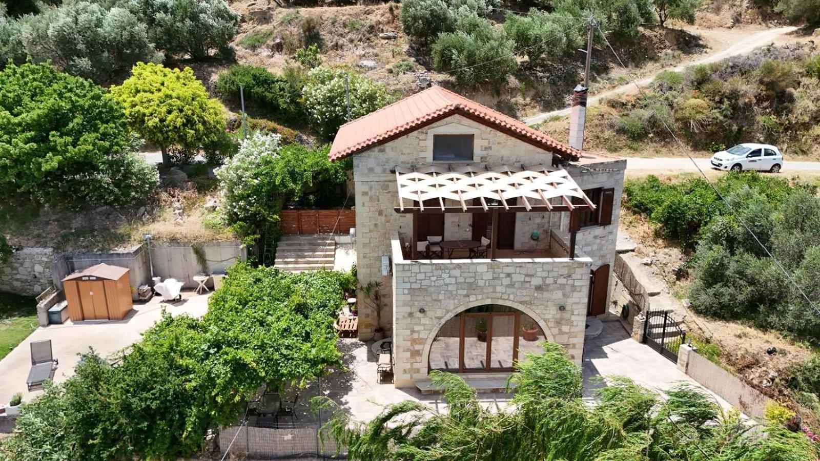 Vasiliki'S Residence Amazing View 키사모스 외부 사진